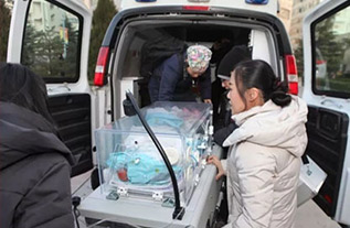 柞水县妇婴监护型护送